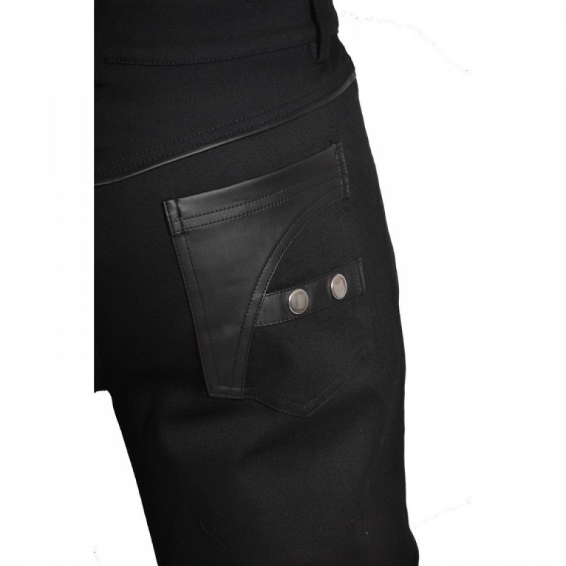 Men Gothic Pant Steampunk Gothic Uniform Pant